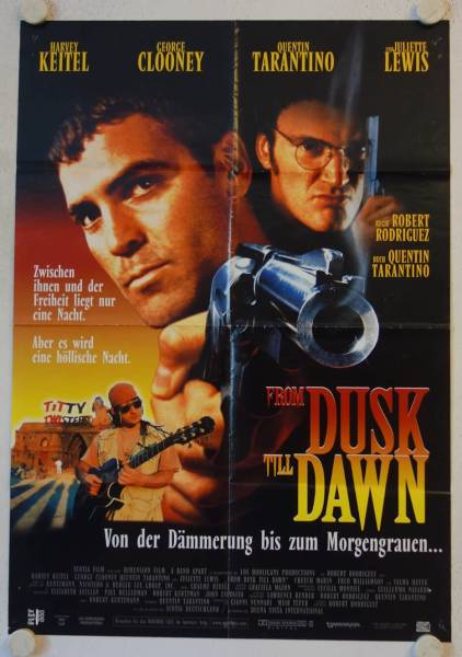From Dusk Till Dawn original release german movie poster